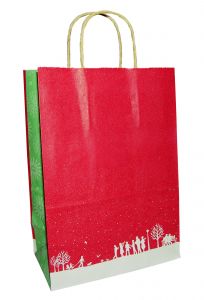 christmas shopping bag