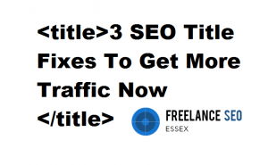 Freelance SEO titles