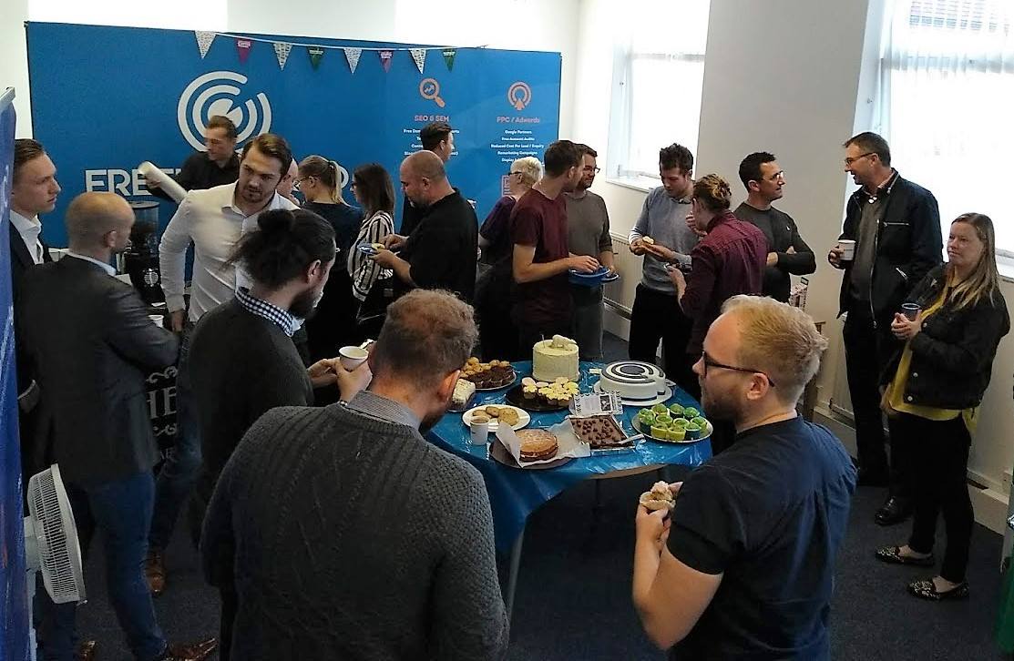 coffee morning at Freelance SEO Essex