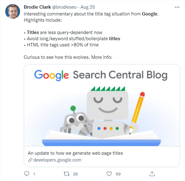 Google Page Titles Feedback 2