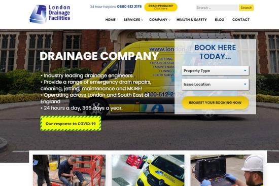 London Drainage Essex Website Build